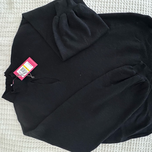 Vince Camuto Black Cowl Neck Sweater - Picture 3 of 5